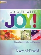 Go Out with Joy! Organ sheet music cover
